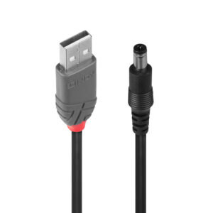 LINDY 1.5M USB TO 5.5/2.1MM DC ADAPTER (70268)