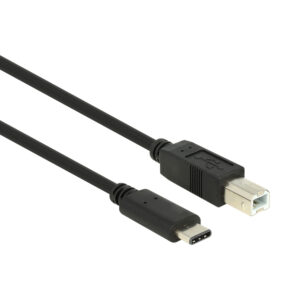 DELOCK 1M USB2.0 TYPE-C TO TYPE-B CABLE (83601)