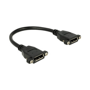 DELOCK DISPLAYPORT F-F PANEL MOUNT (4K) CABLE