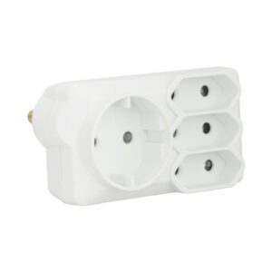 3X 6A (2-PRONG), 1X 10A (SHUKO) TO SA ADAPTER