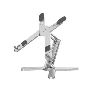 LINKQNET A6 360° ROTATING ADJUSTABLE ALUMINIUM LAPTOP/NOTEBOOK STAND WITH TRIPLE-AXIS HEIGHT CONTROL