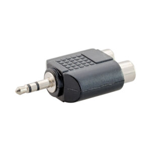 3.5MM STEREO MALE TO 2 RCA FEMALE (CA501)