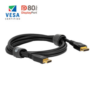 2M 8K 240HZ DISPLAYPORT 2.1 VESA DP80 CABLE