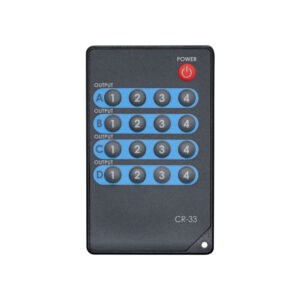 CYP REMOTE CONTROL FOR MATRIX SWITCH (CR-33)