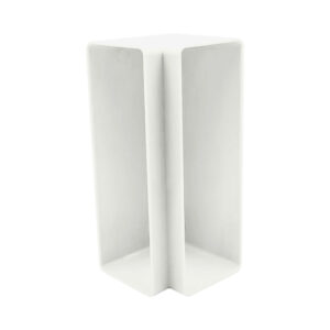 DECORDUCT 165X55 BEND WHITE