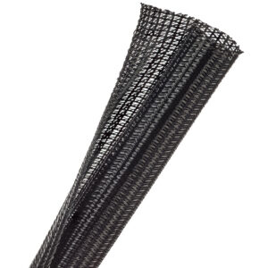 1M WRAPPABLE SPLIT BRAID 19MM BLACK (F6N0.75BK)