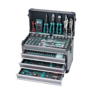 PROSKIT 124-PIECE DRIVER SOCKET TOOL KIT