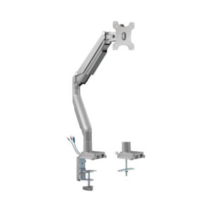 BRACKET 17-32IN DESK, 90TILT, BLACK - SINGLE ,USB