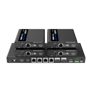 LENKENG LKV824 70M 4K HDMI HDR 1X4 SPLITTER EXTENDER OVER CAT6 CABLE WITH EDID AND IPCOLOR PIXEL