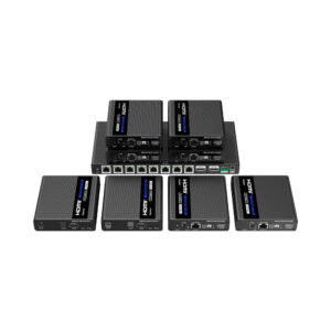 LENKENG CNV-LKV828 70M 4K HDMI HDR 1X8 SPLITTER EXTENDER OVER CAT6 CABLE WITH EDID AND IPCOLOR