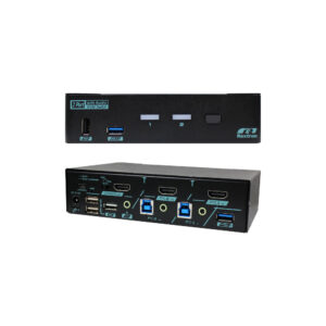 REXTRON 2P (HDMI 2.0 4:4:4) KVM SWITCH + AUD HDCP