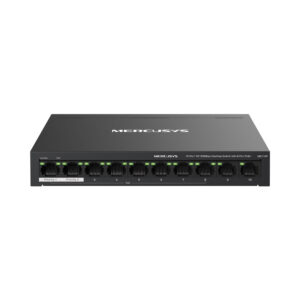 MERCUSYS 10-PORT DESKTOP SWITCH WITH 8-PORT POE+