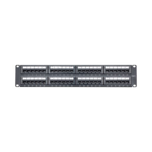 LINKQNET 2U 48-PORT CAT6 UTP PATCH PANEL - NO CABLE MANAGEMENT