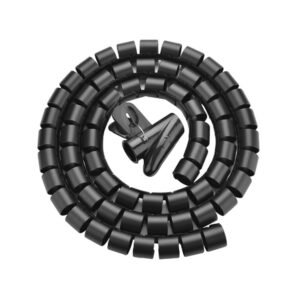 UNITEK 5M 22MM CABLE WRAP + CLIP (BLK) (OT1102A)