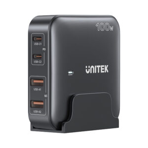 UNITEK 100W MAX GAN SMART CHARGE STATION(P1229ABK)