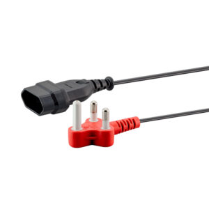 1M DEDICATED PLUG TO 2-PIN EURO SOCKET