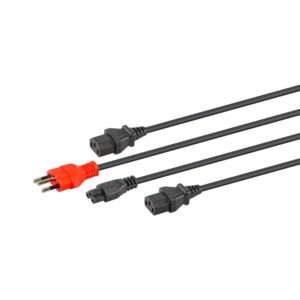 4M PARTIALLY DEDICATED TO 2 X IEC 1 X CLOVER CABLE