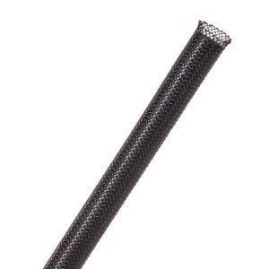 1M BUNDLE BRAID 6.4MM BLACK (PTN0.25BK)