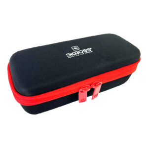 SKROSS POWER CASE BLK,RED FABRIC(9.200000)