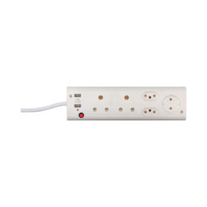 5-PORT MULTI PLUG(2X16A)(2X16A NEW)(2XUSB)R-35USB*