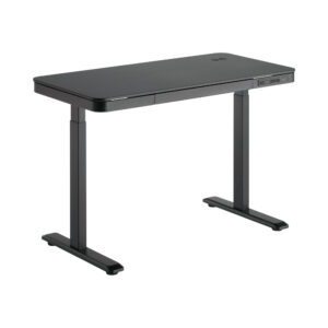 BRACKET ELECTRIC SIT STAND DESK,WLESS, (BLACK)