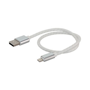 0.4M USB TO LIGHTNING WOVEN MESH CABLE