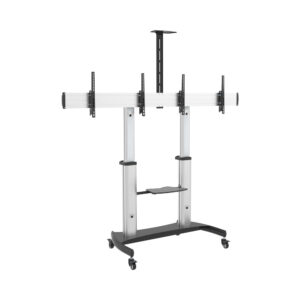 BRACKET DUAL 37-60INCH AV TROLLEY STAND 50KG, 1.6M