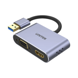UNITEK USB3.0 TO HDMI, VGA, MST ADAP (V1304A)