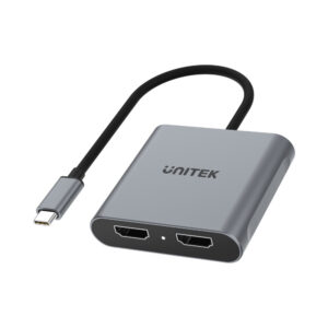 UNITEK TYPE-C TO DUAL HDMI2.0 4K ADAPTER (V1404B)