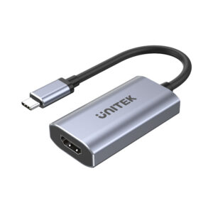 UNITEK V1414A 15CM 8K @60HZ USB TYPE-C TO HDMI 2.1 FEMALE ADAPTER