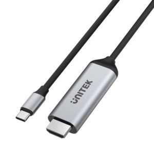 UNITEK 1.8M TYPE C TO HDMI CABLE GREY (V1423A)