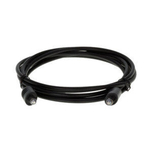 2M TOSLINK CABLE BLACK OD:2.2MM