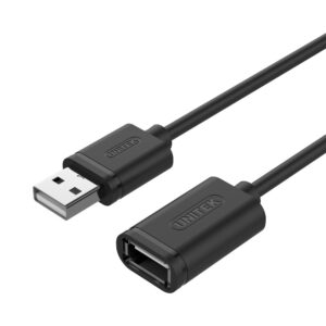UNITEK 0.5M PASSIVE USB2.0 EXTENSION (Y-C447GBK)