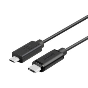 UNITEK 1M USB2.0 TYPE-C M TO MICRO BM (Y-C473BK)