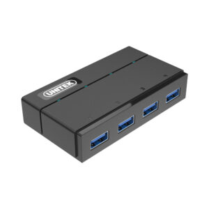 UNITEK USB3.0 4-PORT HUB 12V2A BLK (Y-HB03001)