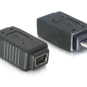 MICRO USB MALE TO MINI USB FEMALE CONNEC