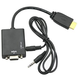 HDMI TO VGA+3.5MM AUDIO 10CM