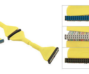 ROUND IDE CABLE YELLOW
