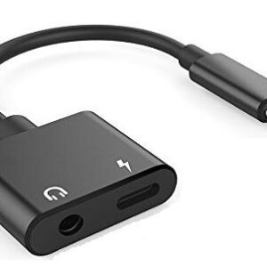 IPHONE DONGLE AUX CABLE TO 3.5 MM SPLITT