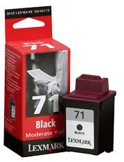 LEXMARK NO 71 MOD. BLK PRINT CARTRIDGE