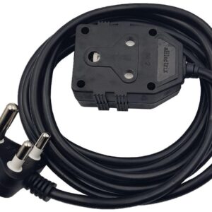 5M X 16A EXTENSION CORD BLACK