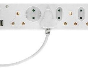 8 WAY + USB MULTI-PLUG