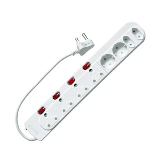 8 WAY MULTI-PLUG + SWITCHES