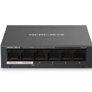 Mercusys MS106LP 6-Port Desktop Switch
