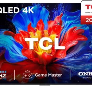 TCL 65-Inch QLED GOOGLE 144HZ LED TV