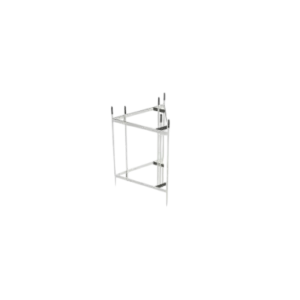 Lattice Mast Casting Cage - Connects to Y-Base Assembly