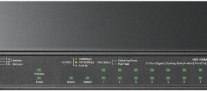 Mercusys 10 Port Gigabit Desktop Switch with 8 Port PoE Plus