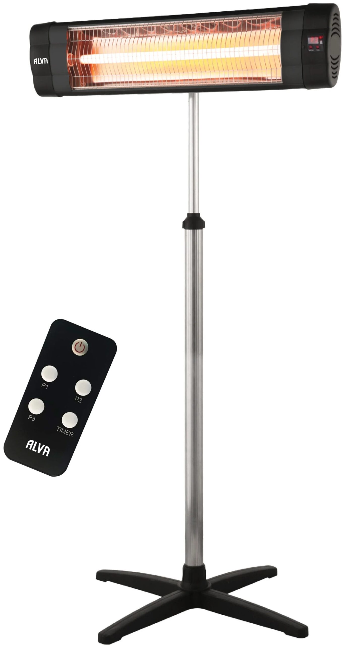 210520266a0f18fd7af7e.jpeg Alva Electric Infrared Heater with Telescopic Stand